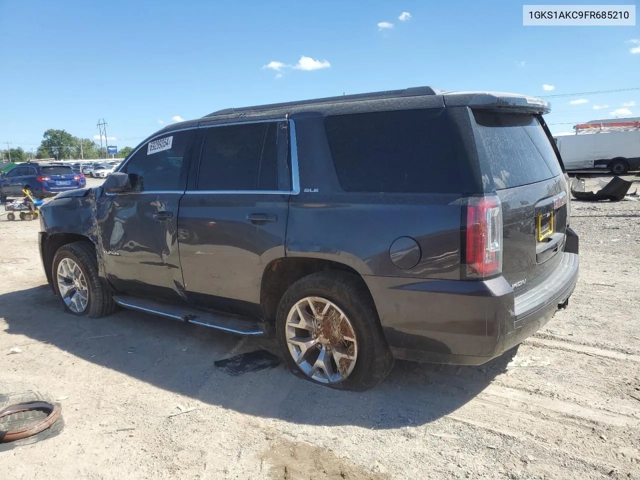 2015 GMC Yukon Sle VIN: 1GKS1AKC9FR685210 Lot: 69289354