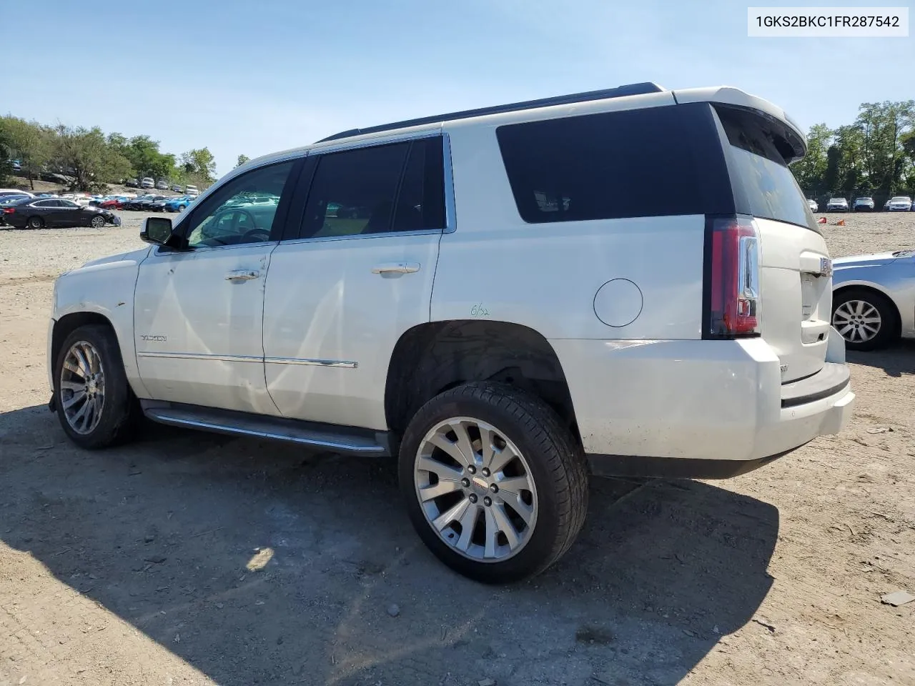 2015 GMC Yukon Slt VIN: 1GKS2BKC1FR287542 Lot: 69721524