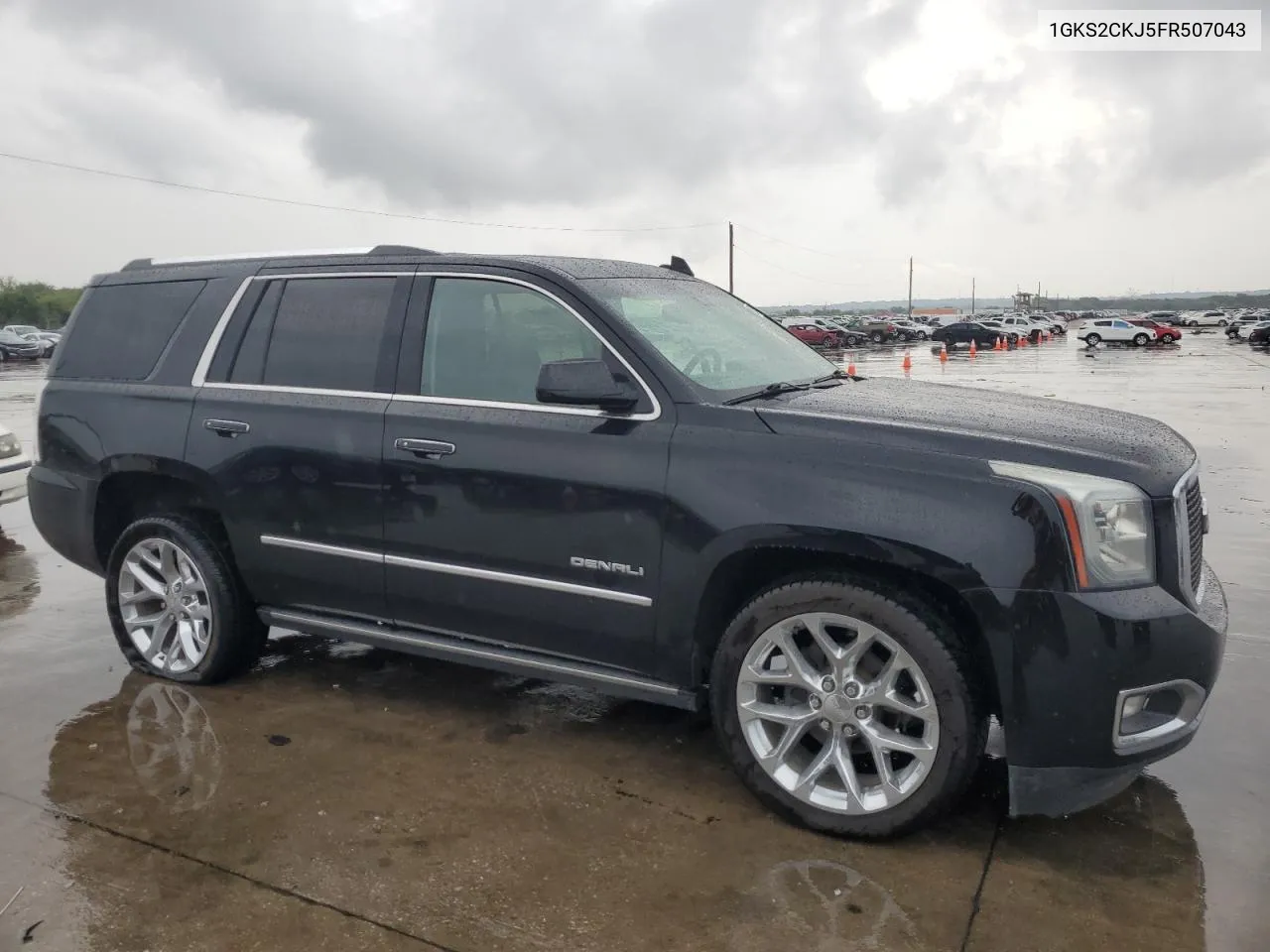 2015 GMC Yukon Denali VIN: 1GKS2CKJ5FR507043 Lot: 69812434