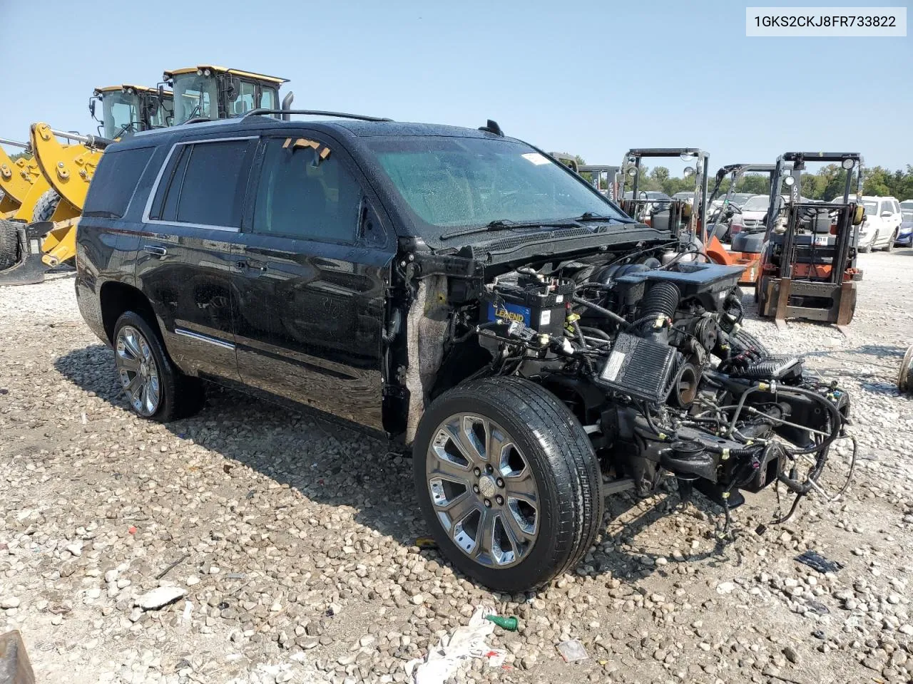 2015 GMC Yukon Denali VIN: 1GKS2CKJ8FR733822 Lot: 69872164