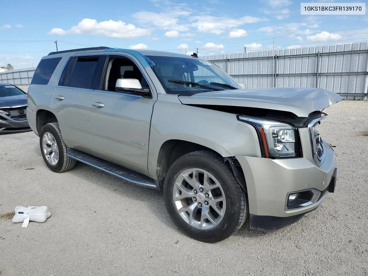 2015 GMC Yukon Slt VIN: 1GKS1BKC3FR139170 Lot: 69883474