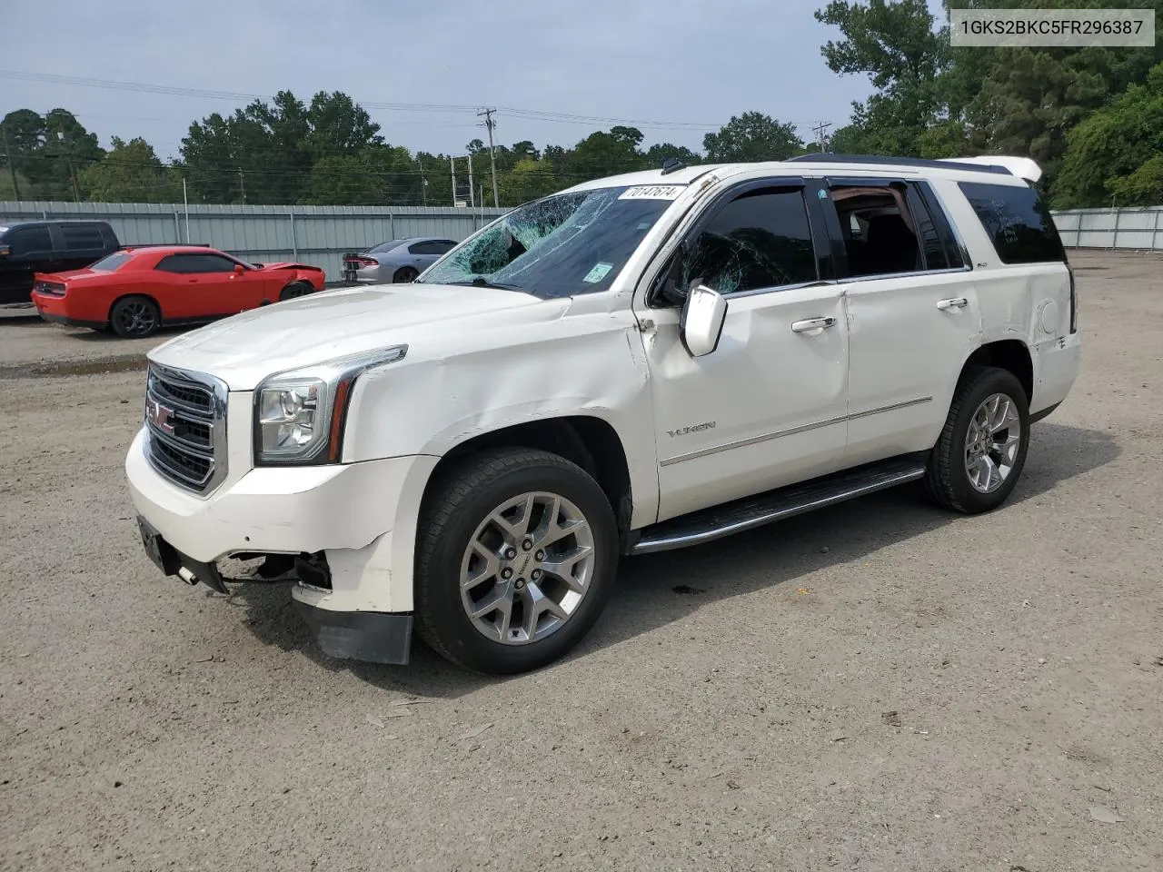 2015 GMC Yukon Slt VIN: 1GKS2BKC5FR296387 Lot: 70147674