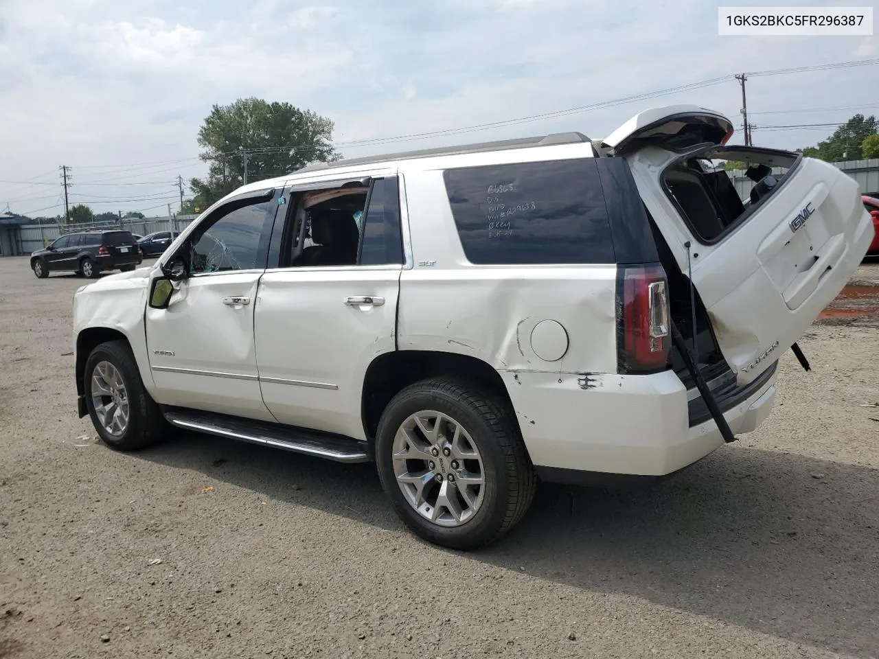 2015 GMC Yukon Slt VIN: 1GKS2BKC5FR296387 Lot: 70147674