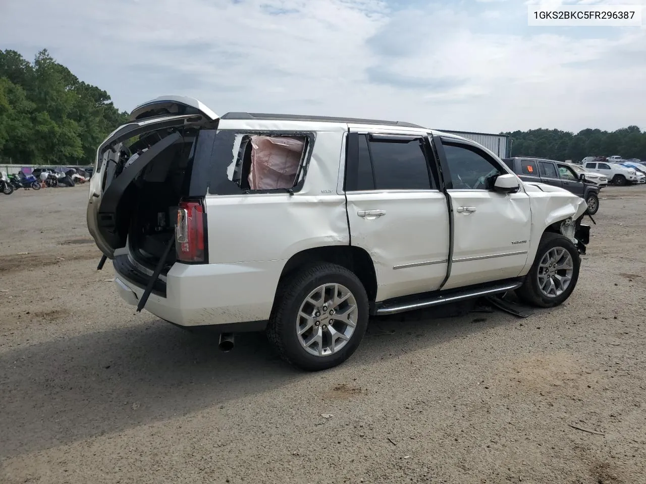 2015 GMC Yukon Slt VIN: 1GKS2BKC5FR296387 Lot: 70147674