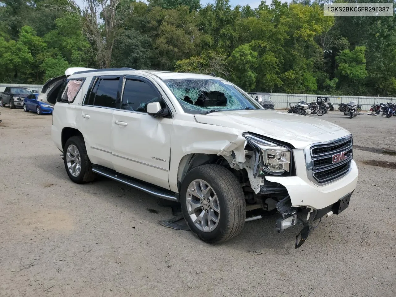 2015 GMC Yukon Slt VIN: 1GKS2BKC5FR296387 Lot: 70147674