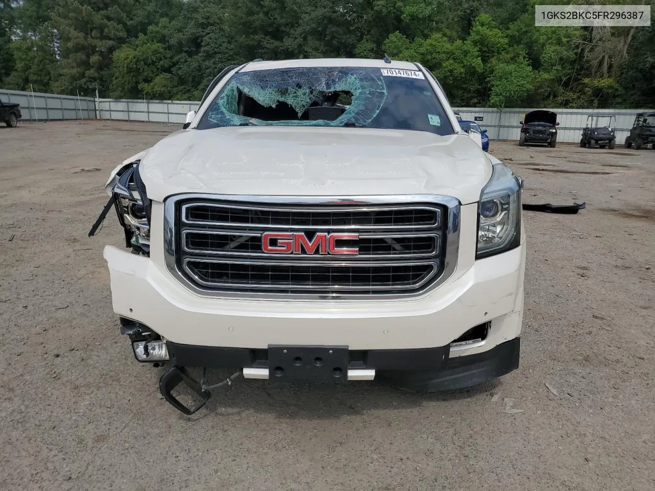 2015 GMC Yukon Slt VIN: 1GKS2BKC5FR296387 Lot: 70147674