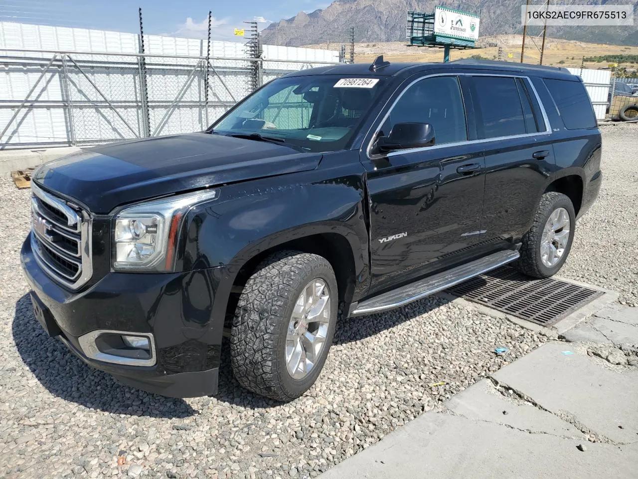 2015 GMC Yukon Sle VIN: 1GKS2AEC9FR675513 Lot: 70987264