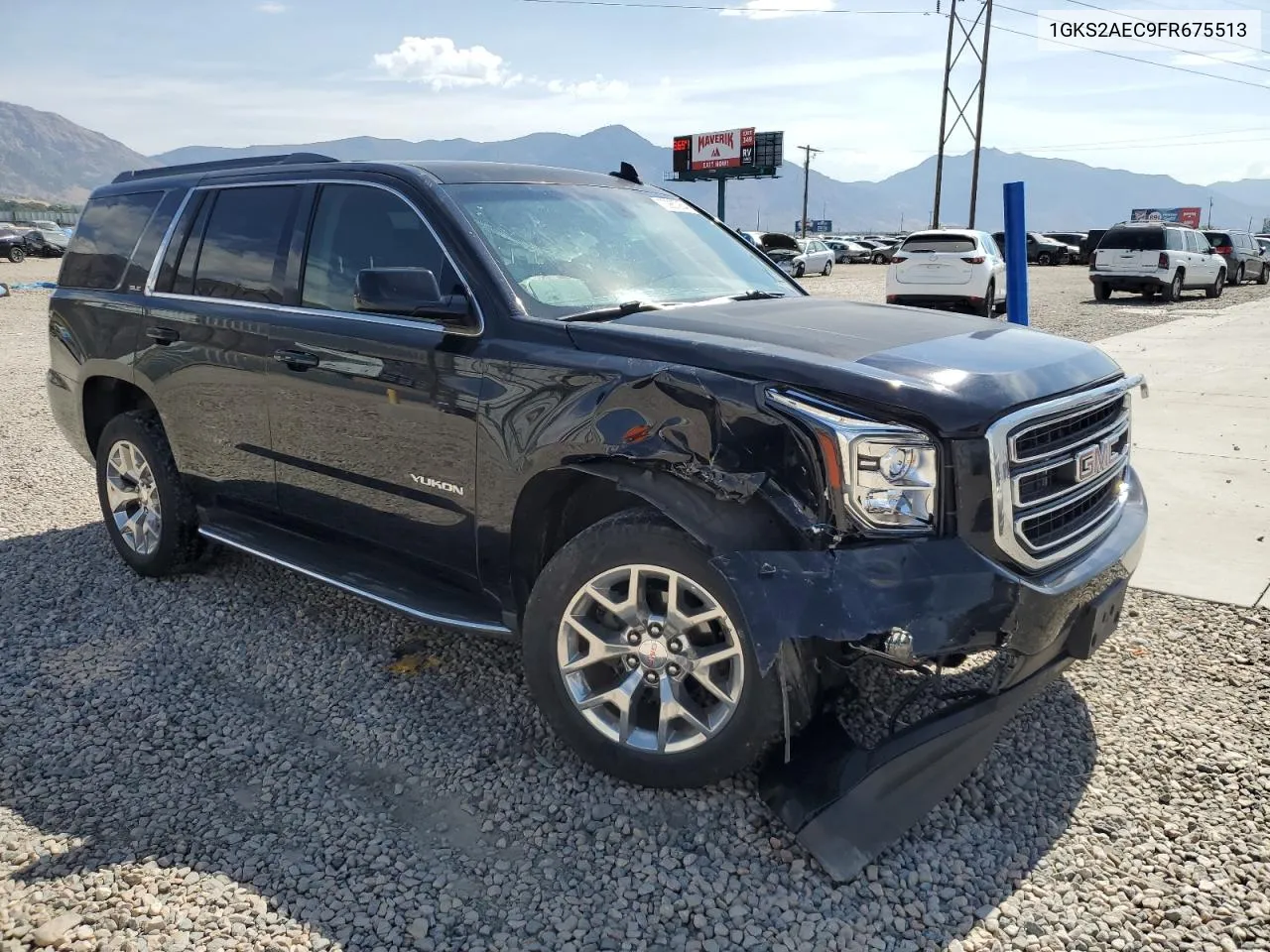 2015 GMC Yukon Sle VIN: 1GKS2AEC9FR675513 Lot: 70987264