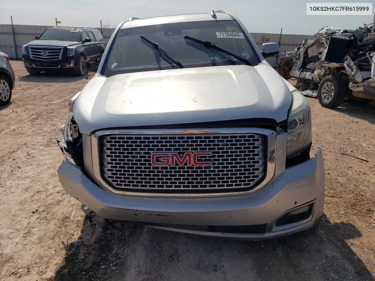 1GKS2HKC7FR615999 2015 GMC Yukon Xl K1500 Slt