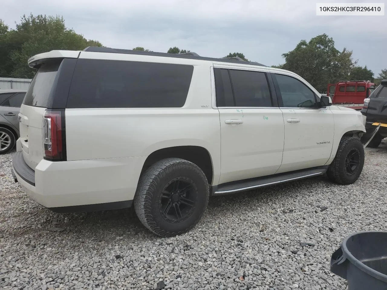 2015 GMC Yukon Xl K1500 Slt VIN: 1GKS2HKC3FR296410 Lot: 71214264