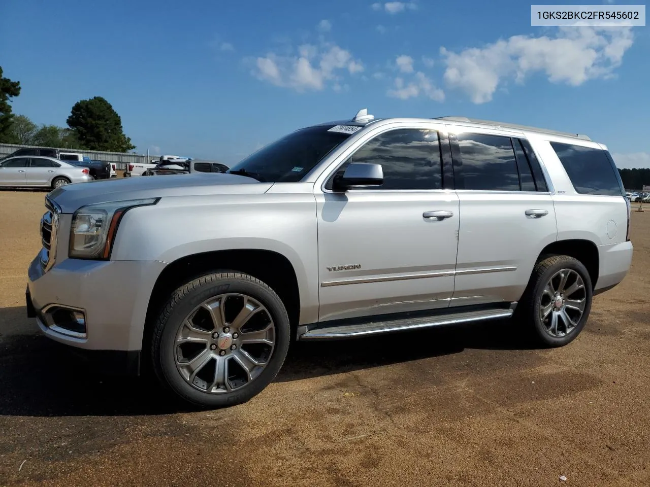 2015 GMC Yukon Slt VIN: 1GKS2BKC2FR545602 Lot: 71414854