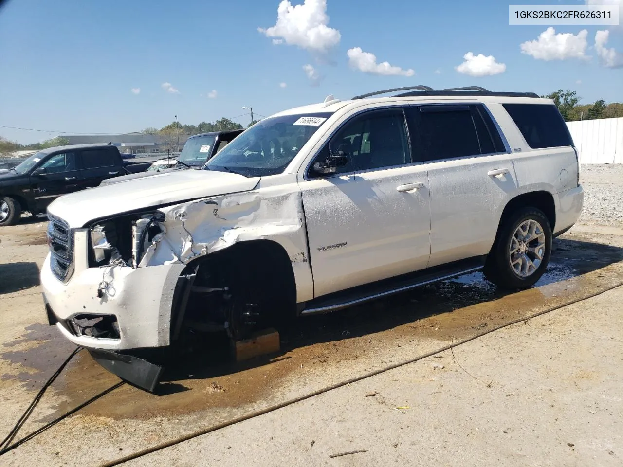 2015 GMC Yukon Slt VIN: 1GKS2BKC2FR626311 Lot: 71666644