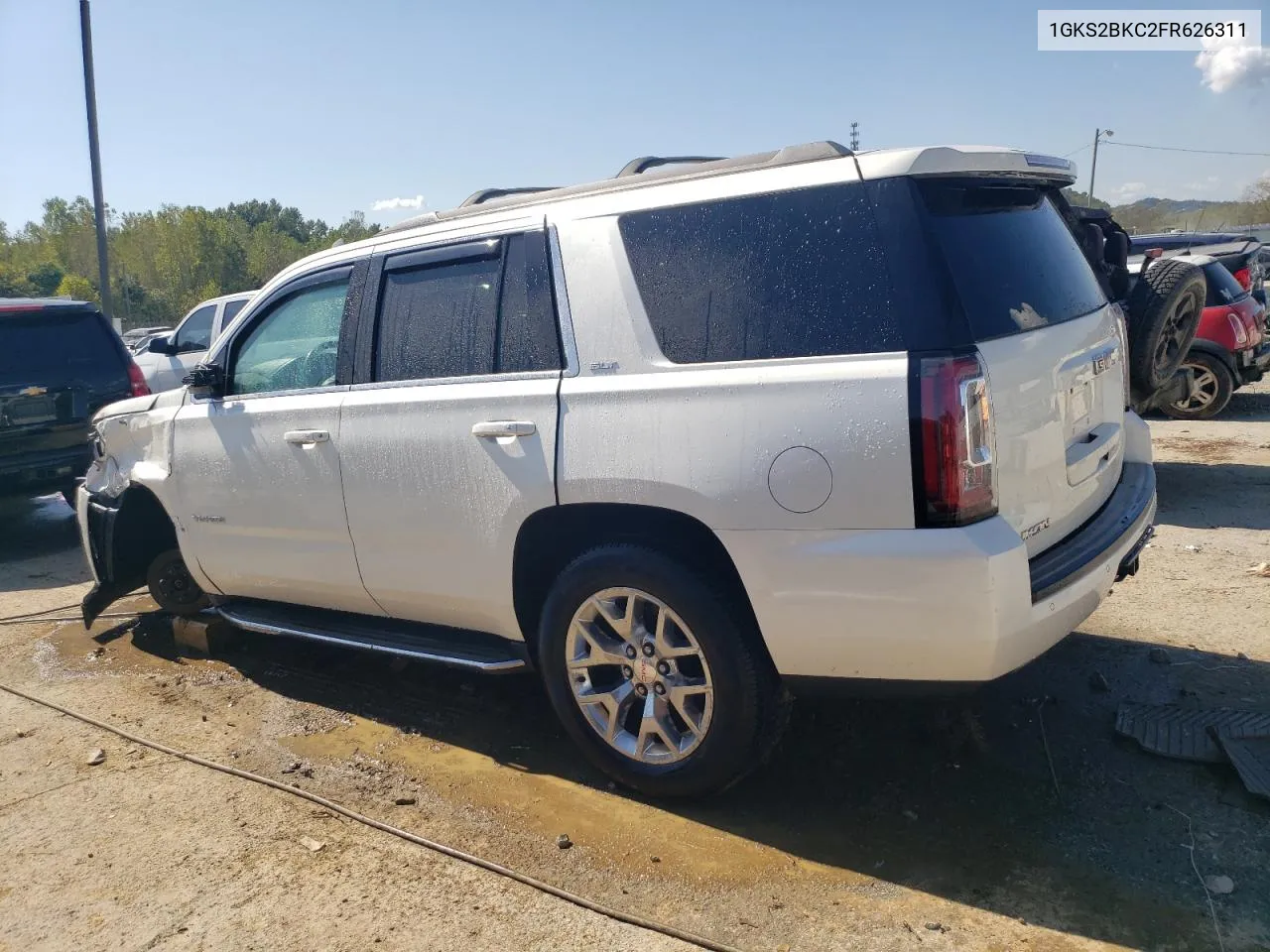 2015 GMC Yukon Slt VIN: 1GKS2BKC2FR626311 Lot: 71666644