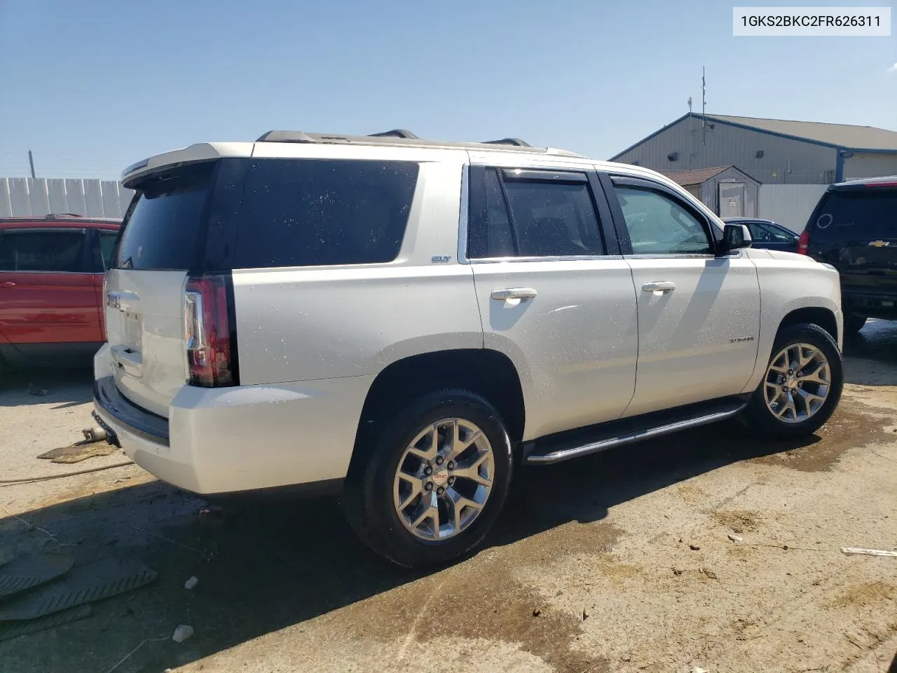 2015 GMC Yukon Slt VIN: 1GKS2BKC2FR626311 Lot: 71666644