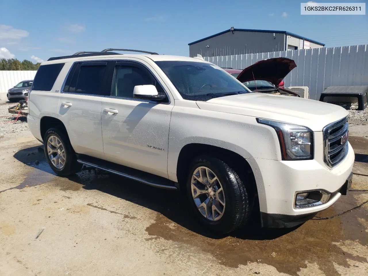 2015 GMC Yukon Slt VIN: 1GKS2BKC2FR626311 Lot: 71666644