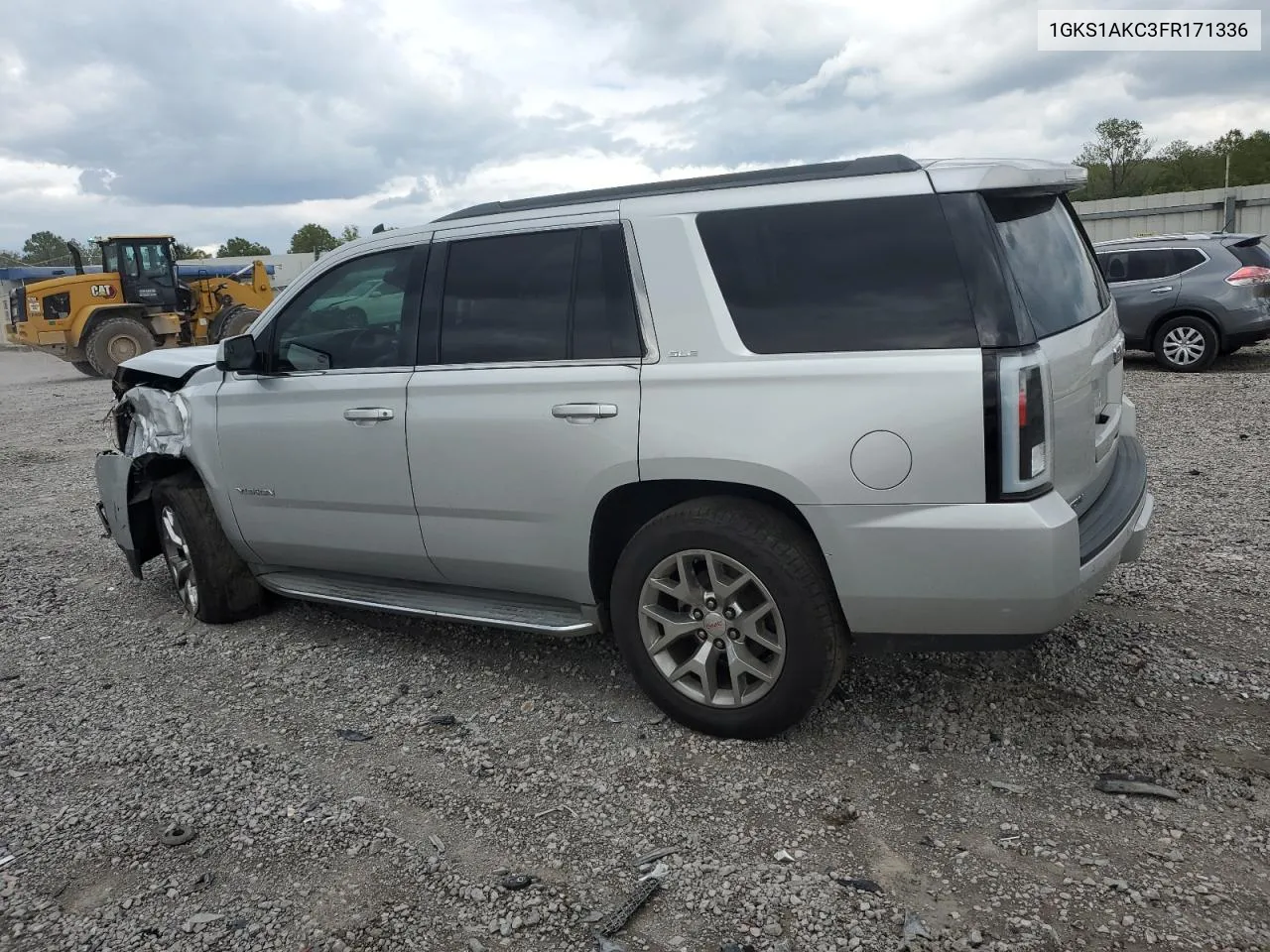 2015 GMC Yukon Sle VIN: 1GKS1AKC3FR171336 Lot: 71832824