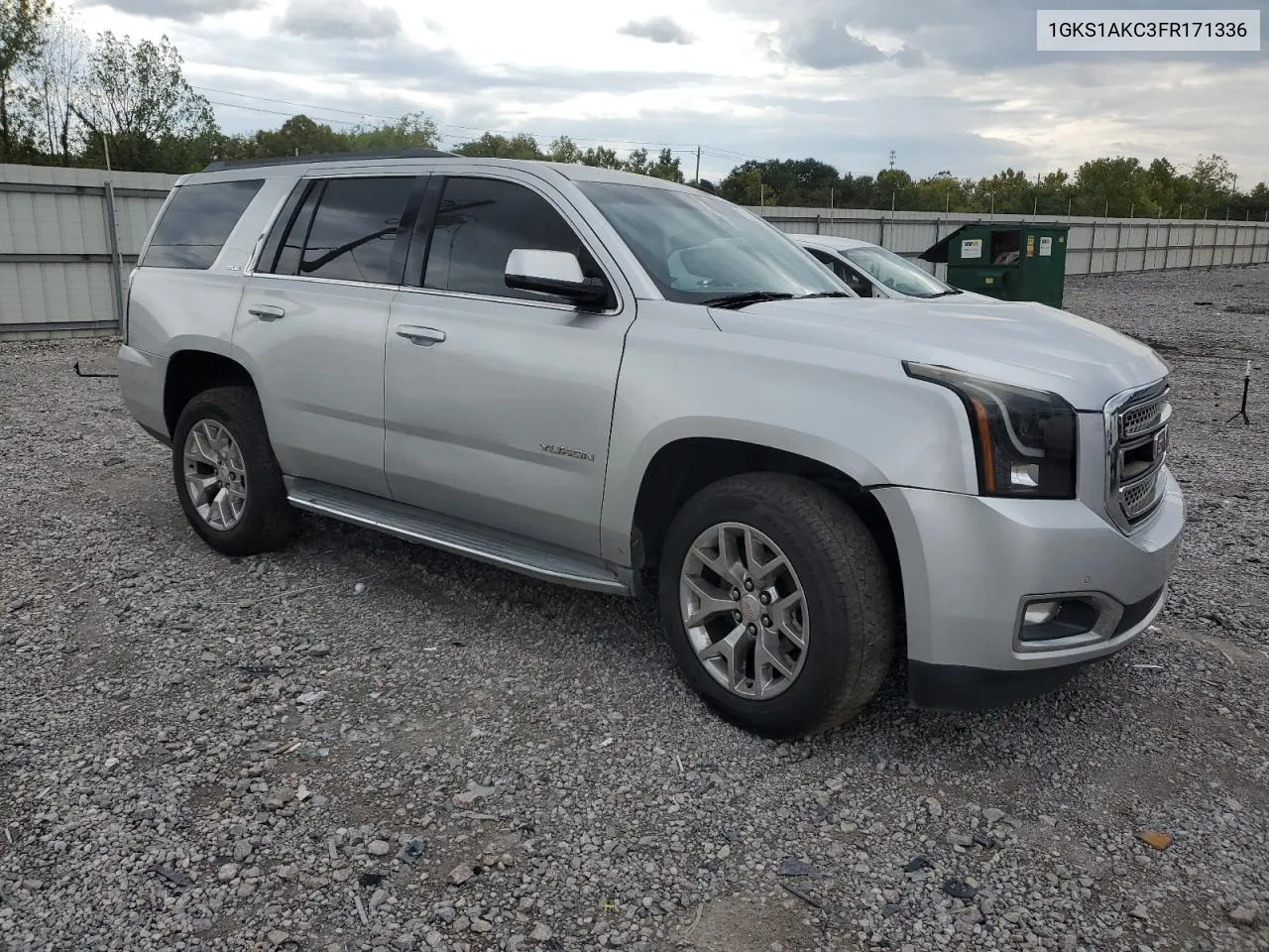 2015 GMC Yukon Sle VIN: 1GKS1AKC3FR171336 Lot: 71832824