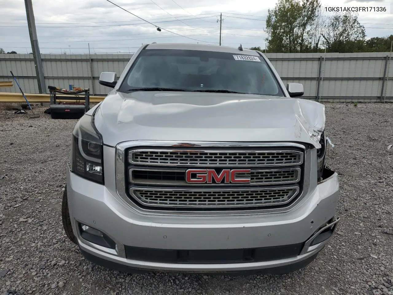 2015 GMC Yukon Sle VIN: 1GKS1AKC3FR171336 Lot: 71832824