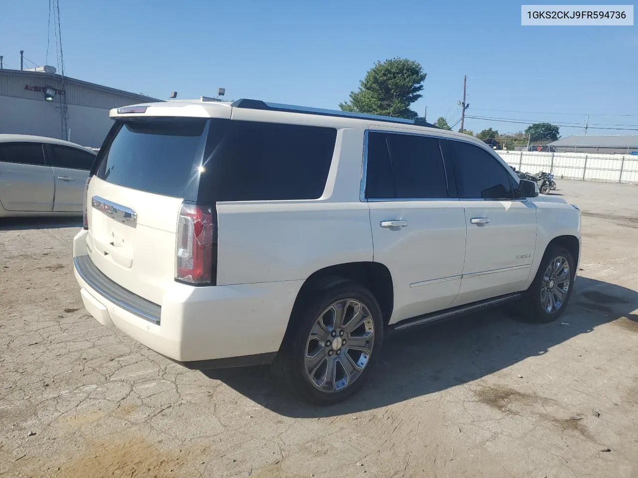 2015 GMC Yukon Denali VIN: 1GKS2CKJ9FR594736 Lot: 71984754