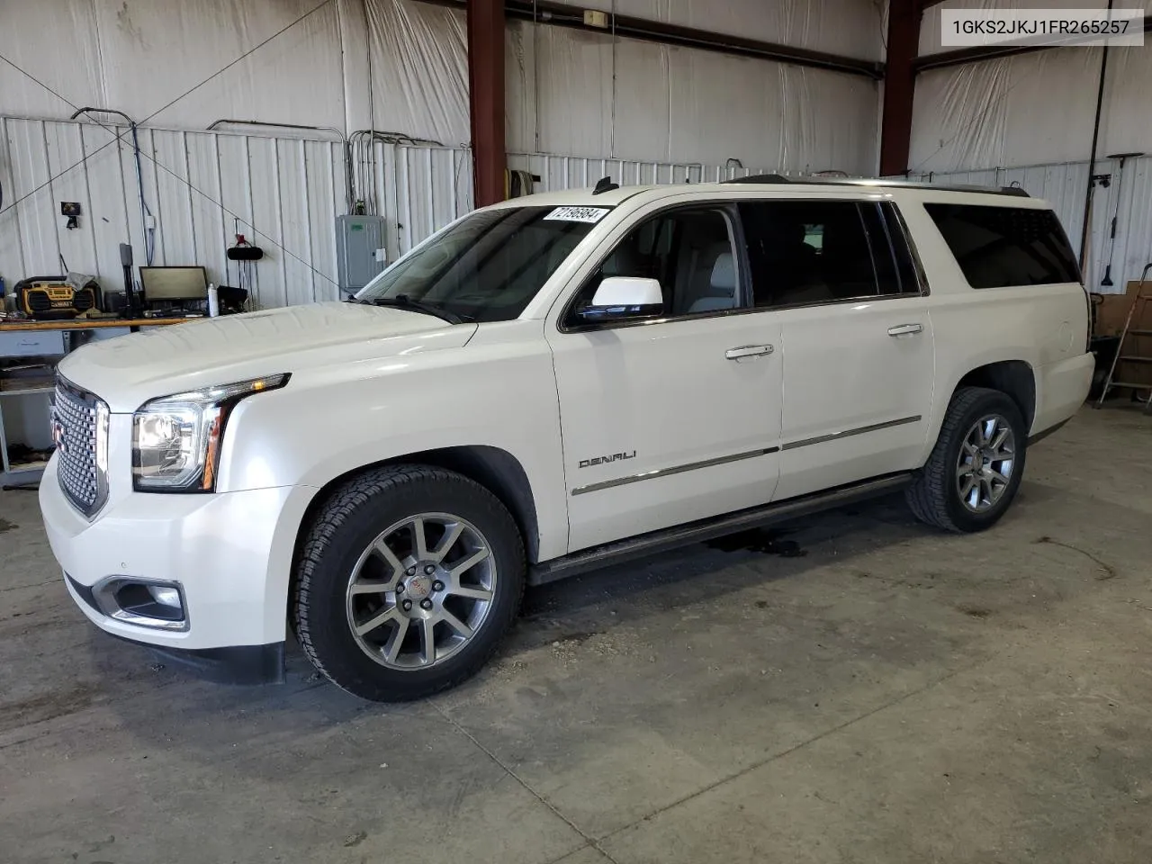 2015 GMC Yukon Xl Denali VIN: 1GKS2JKJ1FR265257 Lot: 72196984