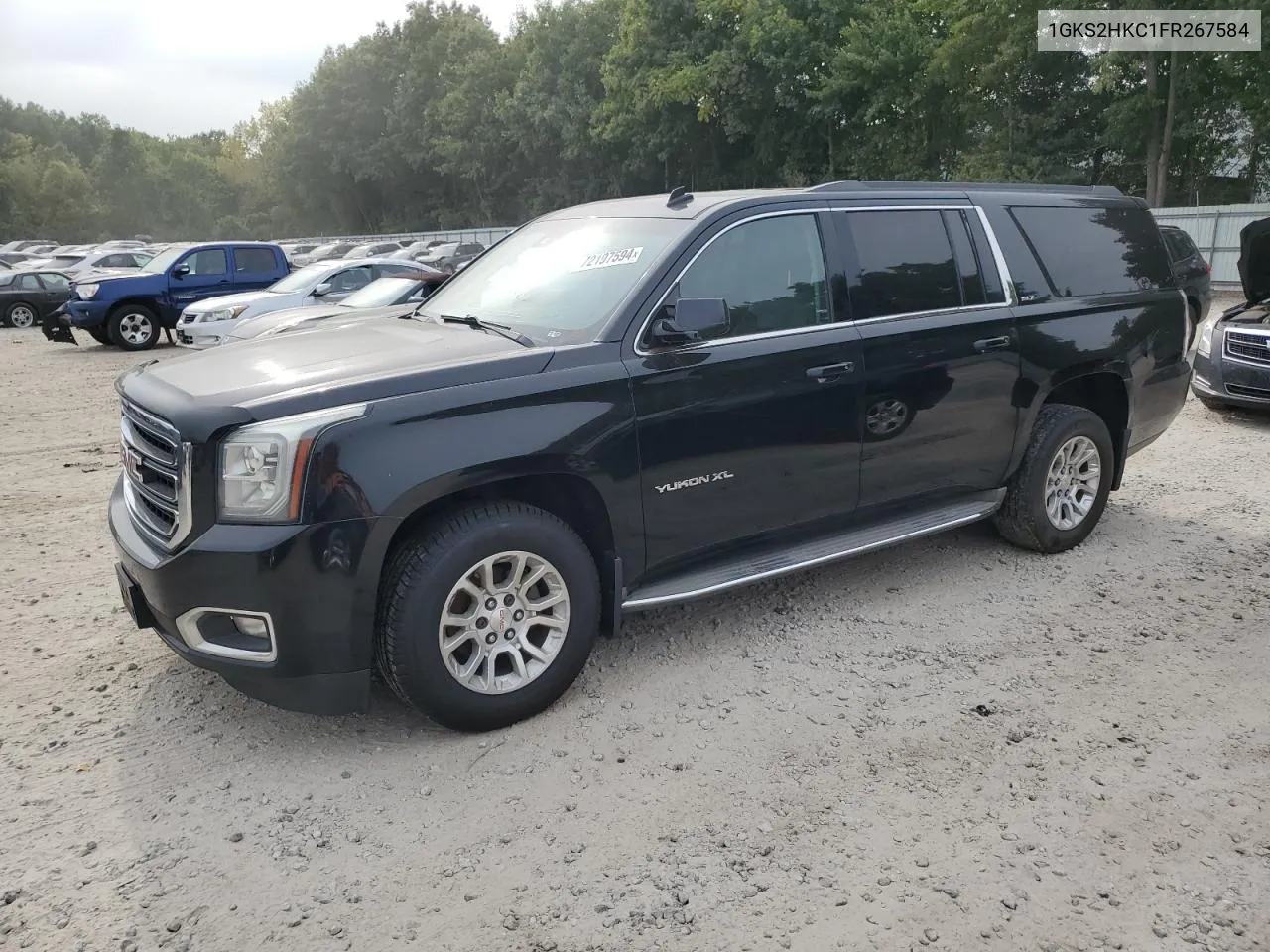 2015 GMC Yukon Xl K1500 Slt VIN: 1GKS2HKC1FR267584 Lot: 72197594