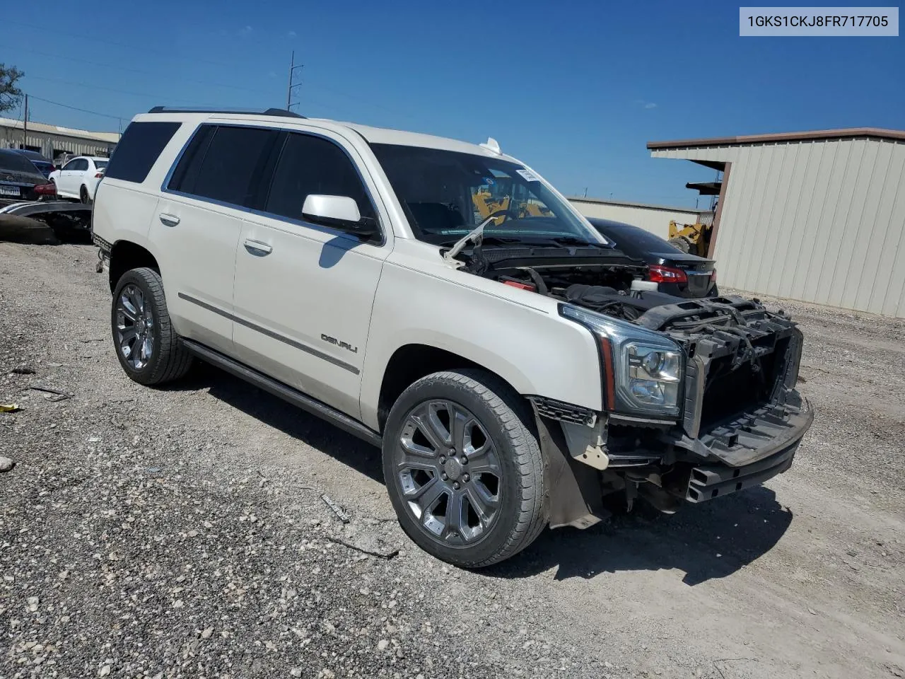 2015 GMC Yukon Denali VIN: 1GKS1CKJ8FR717705 Lot: 72555084