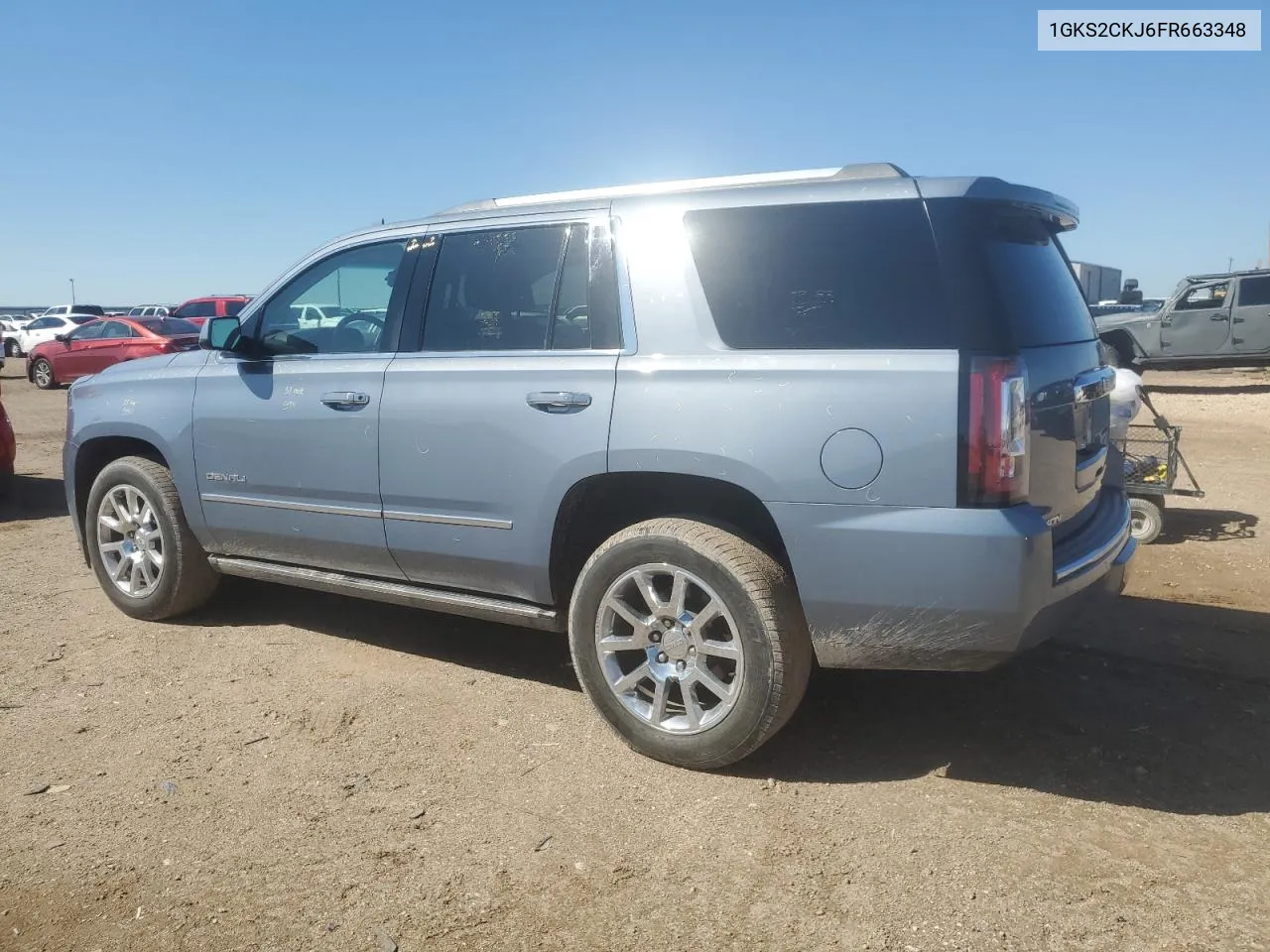 2015 GMC Yukon Denali VIN: 1GKS2CKJ6FR663348 Lot: 72612334