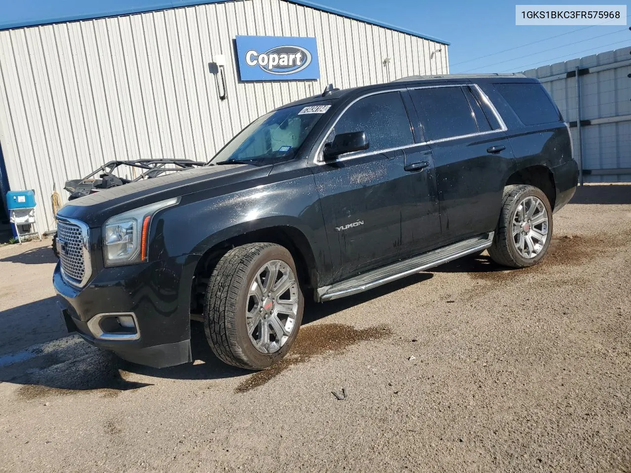 2015 GMC Yukon Slt VIN: 1GKS1BKC3FR575968 Lot: 73434184