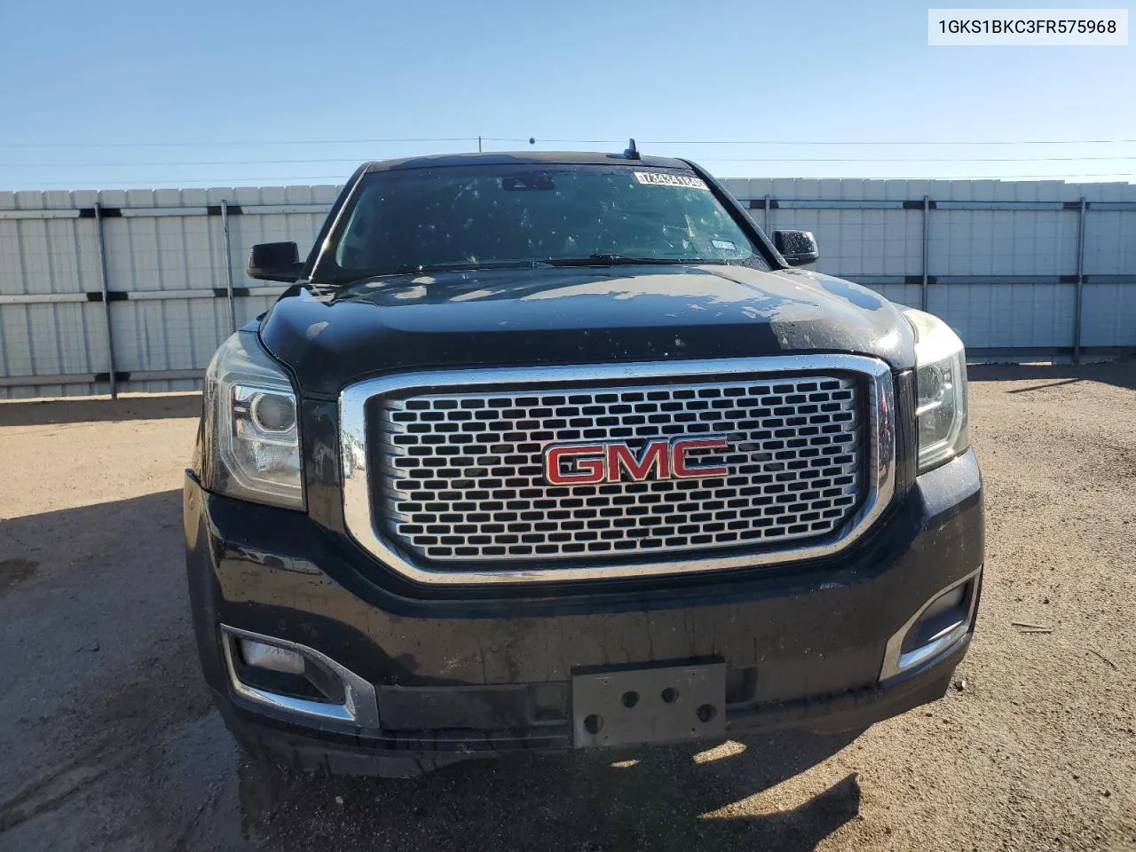 2015 GMC Yukon Slt VIN: 1GKS1BKC3FR575968 Lot: 73434184