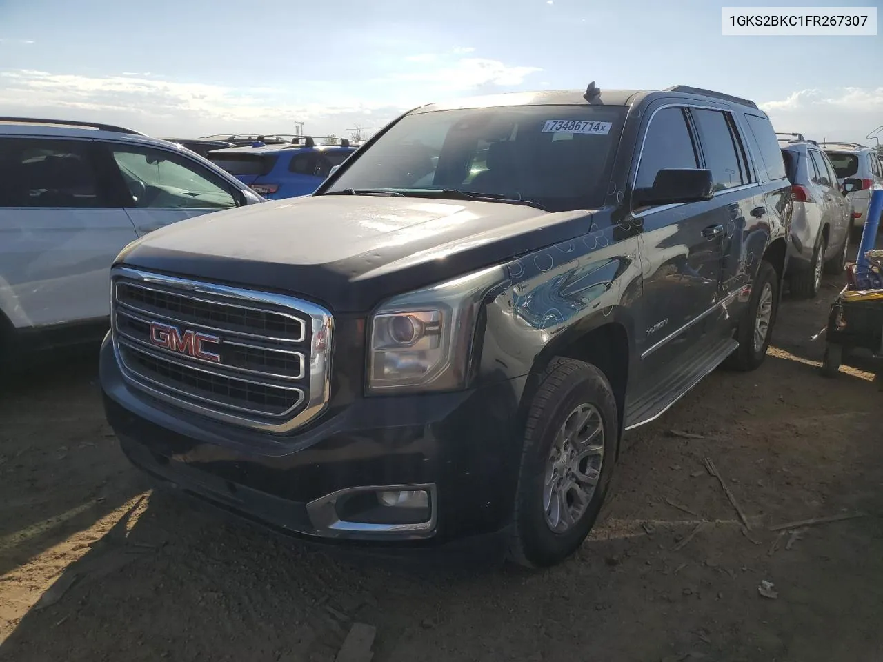 2015 GMC Yukon Slt VIN: 1GKS2BKC1FR267307 Lot: 73486714