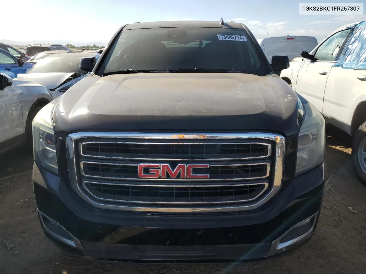 2015 GMC Yukon Slt VIN: 1GKS2BKC1FR267307 Lot: 73486714