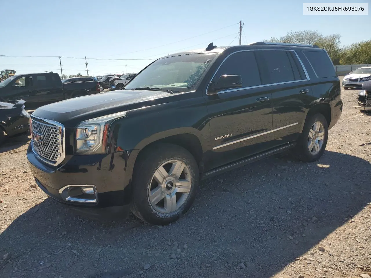 2015 GMC Yukon Denali VIN: 1GKS2CKJ6FR693076 Lot: 73615304