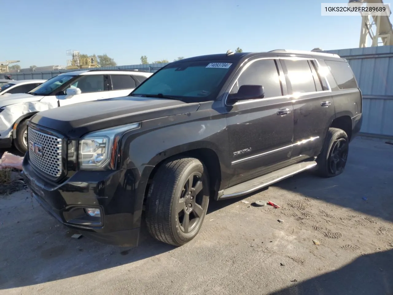 2015 GMC Yukon Denali VIN: 1GKS2CKJ2FR289689 Lot: 74093704