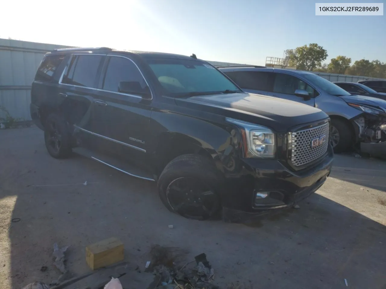 2015 GMC Yukon Denali VIN: 1GKS2CKJ2FR289689 Lot: 74093704