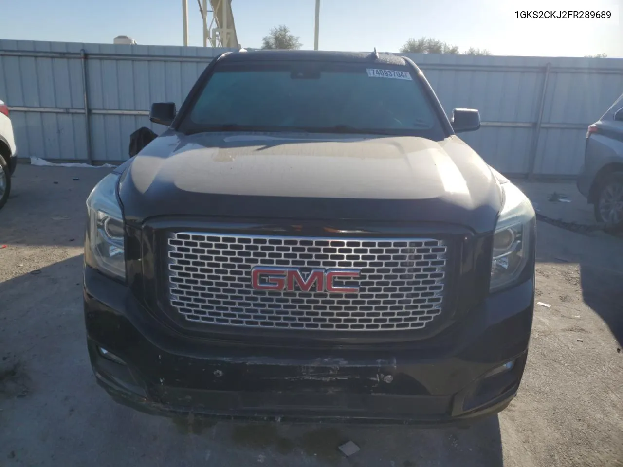 2015 GMC Yukon Denali VIN: 1GKS2CKJ2FR289689 Lot: 74093704