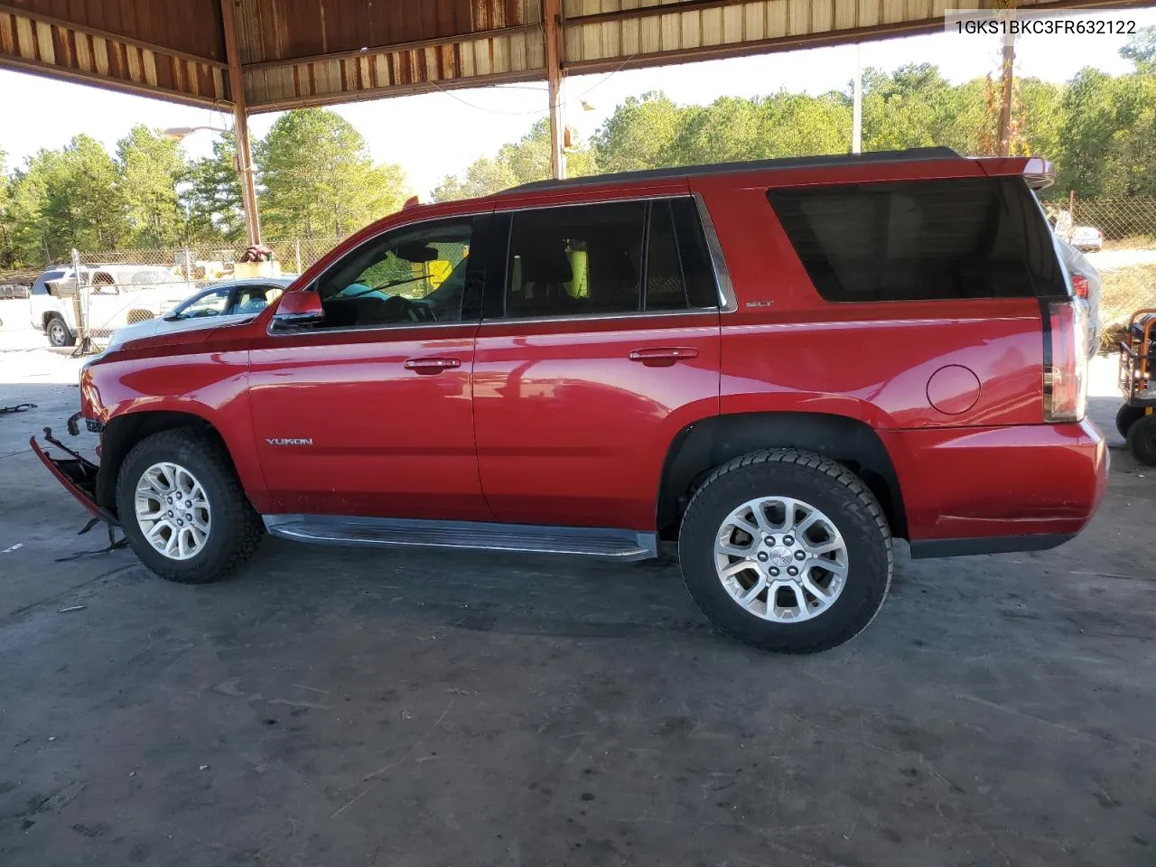 2015 GMC Yukon Slt VIN: 1GKS1BKC3FR632122 Lot: 74331714