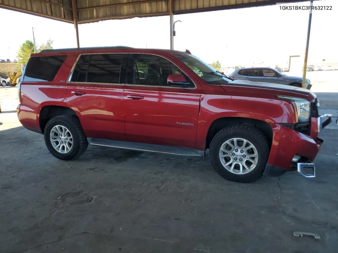 2015 GMC Yukon Slt VIN: 1GKS1BKC3FR632122 Lot: 74331714