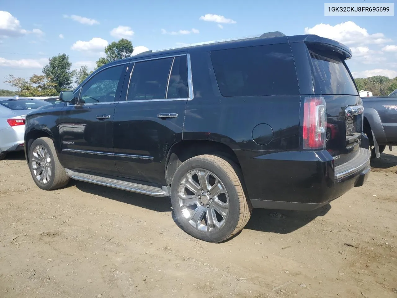 2015 GMC Yukon Denali VIN: 1GKS2CKJ8FR695699 Lot: 74400154