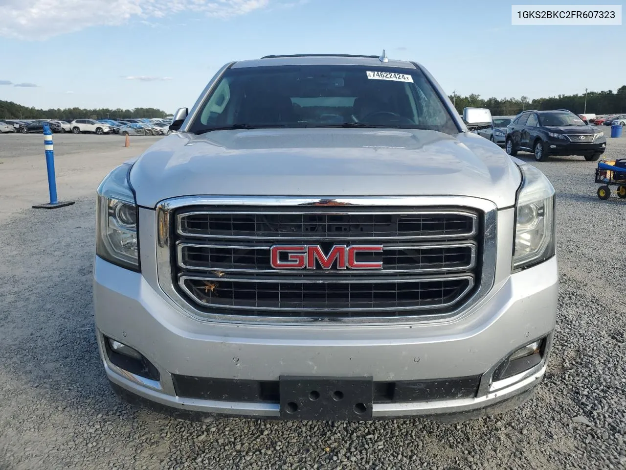 2015 GMC Yukon Slt VIN: 1GKS2BKC2FR607323 Lot: 74622424