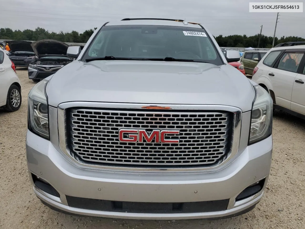 2015 GMC Yukon Denali VIN: 1GKS1CKJ5FR654613 Lot: 74802474