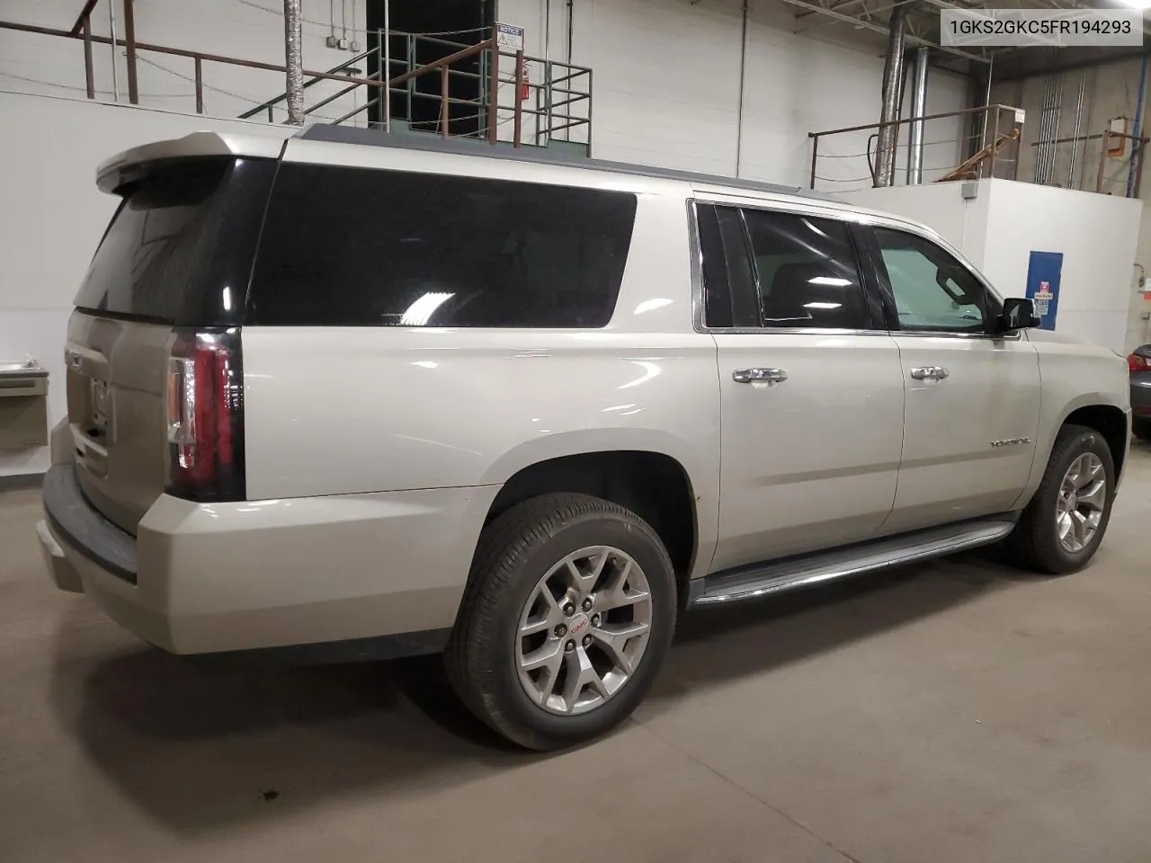 2015 GMC Yukon Xl K1500 Sle VIN: 1GKS2GKC5FR194293 Lot: 75793074