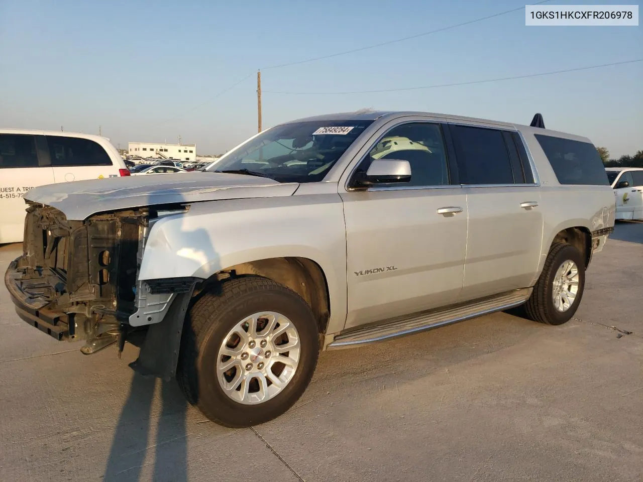 2015 GMC Yukon Xl C1500 Slt VIN: 1GKS1HKCXFR206978 Lot: 75849284