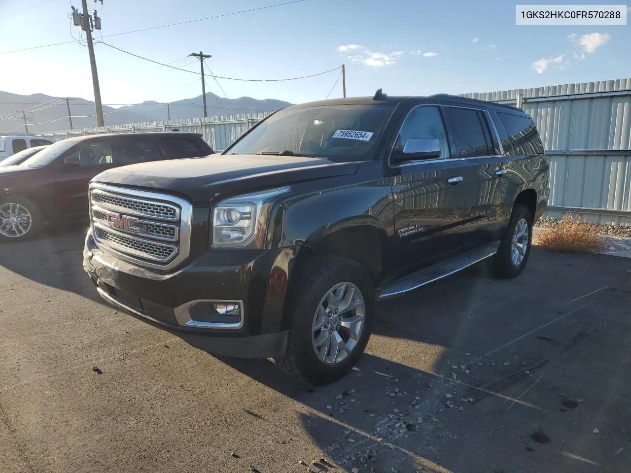 1GKS2HKC0FR570288 2015 GMC Yukon Xl K1500 Slt