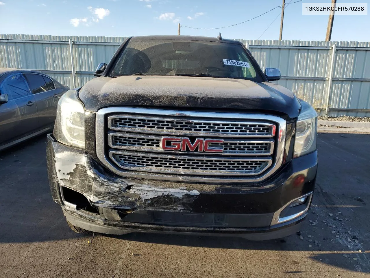 1GKS2HKC0FR570288 2015 GMC Yukon Xl K1500 Slt