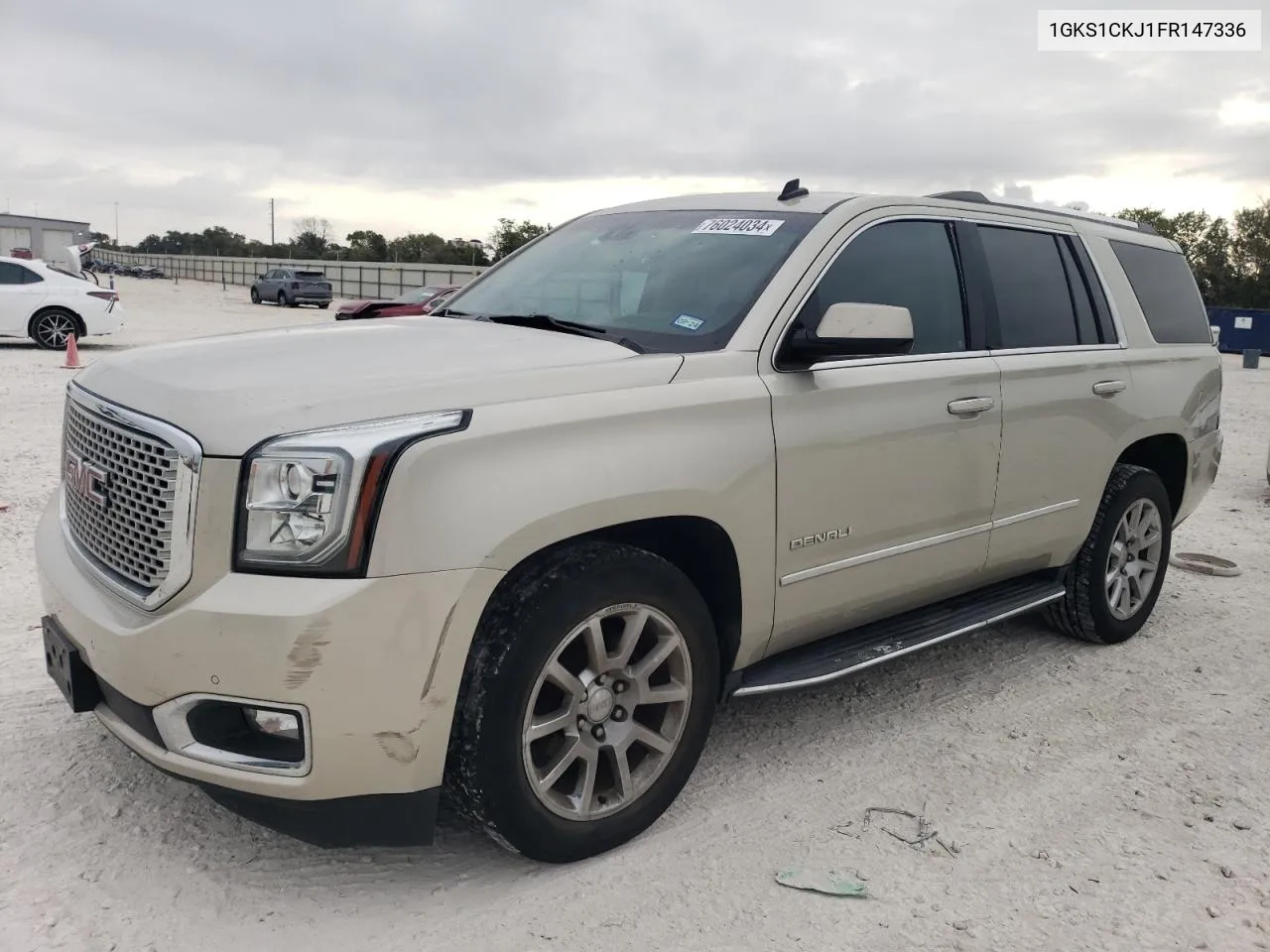 2015 GMC Yukon Denali VIN: 1GKS1CKJ1FR147336 Lot: 76024034