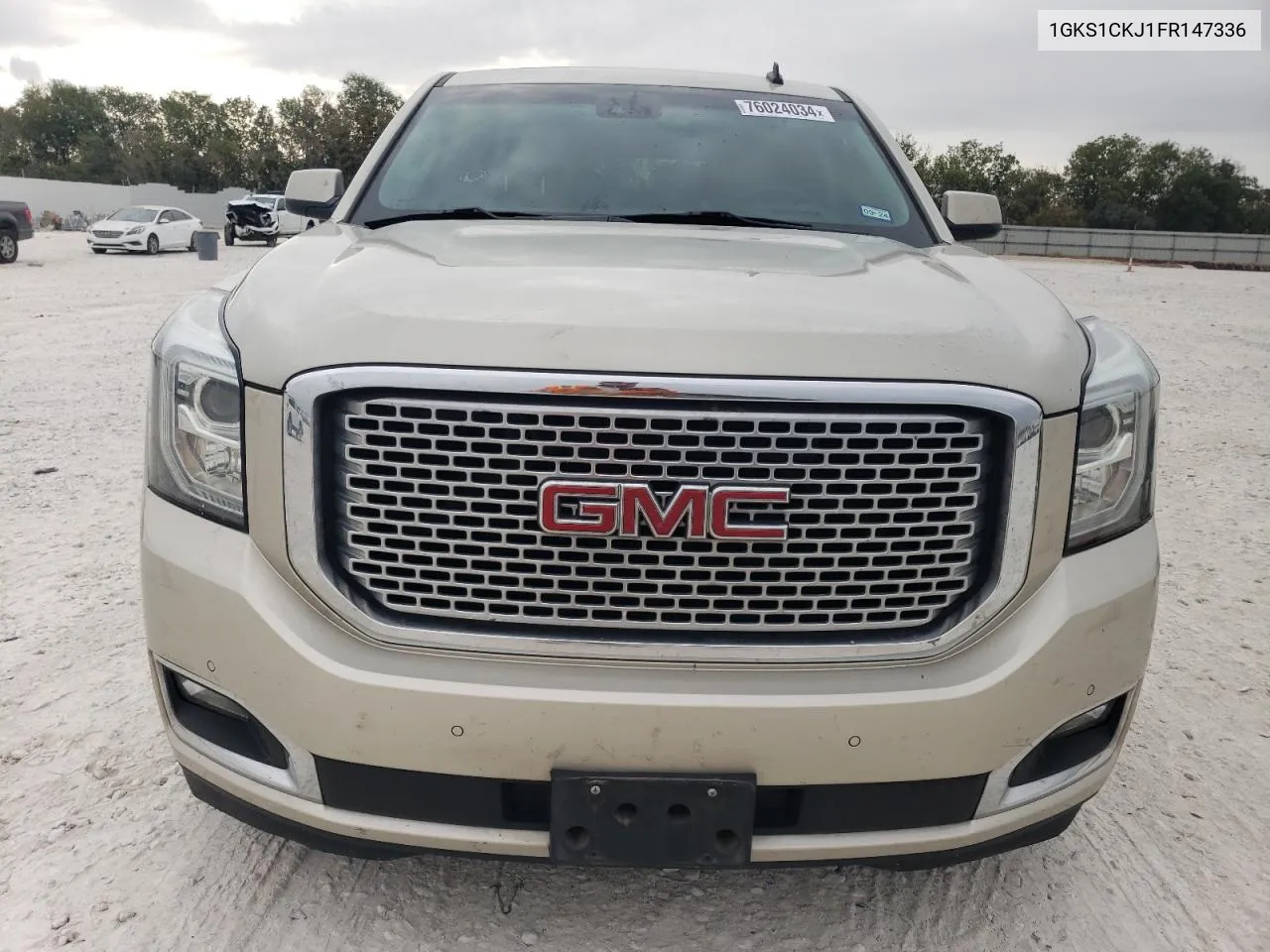 2015 GMC Yukon Denali VIN: 1GKS1CKJ1FR147336 Lot: 76024034