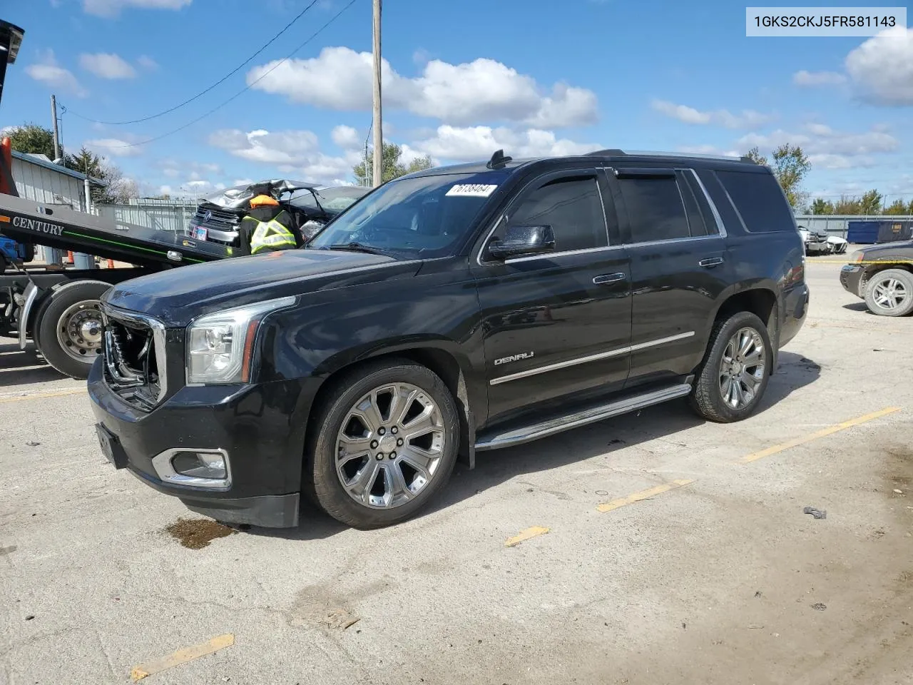 2015 GMC Yukon Denali VIN: 1GKS2CKJ5FR581143 Lot: 76138464