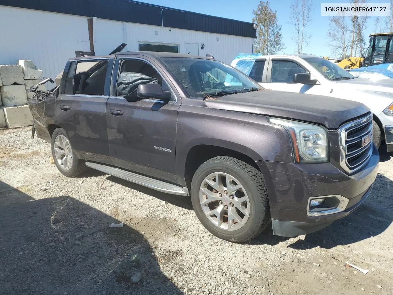 2015 GMC Yukon Sle VIN: 1GKS1AKC8FR647127 Lot: 76231314