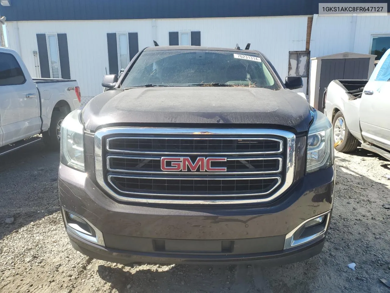 2015 GMC Yukon Sle VIN: 1GKS1AKC8FR647127 Lot: 76231314