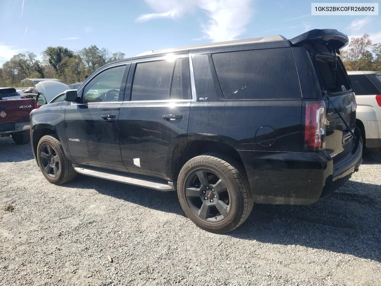 1GKS2BKC0FR268092 2015 GMC Yukon Slt